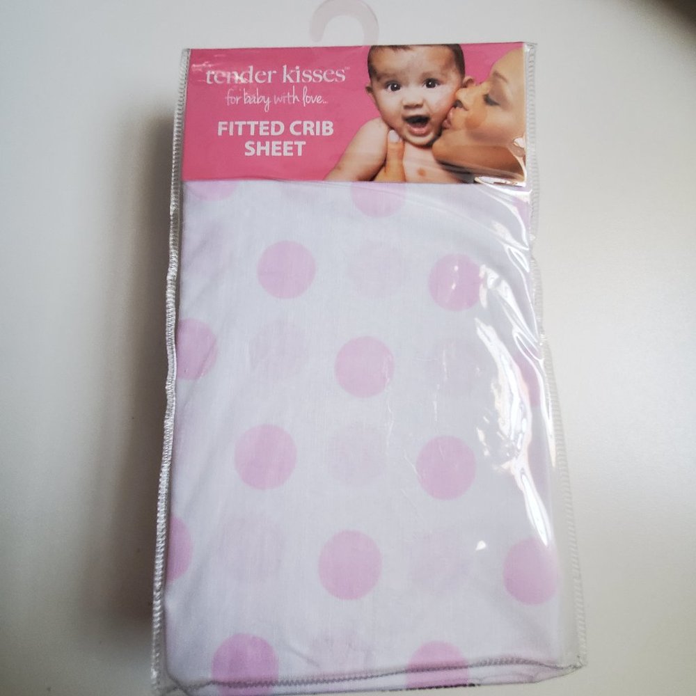 ⭐ Tender Kisses - Fitted Crib Sheet ⭐